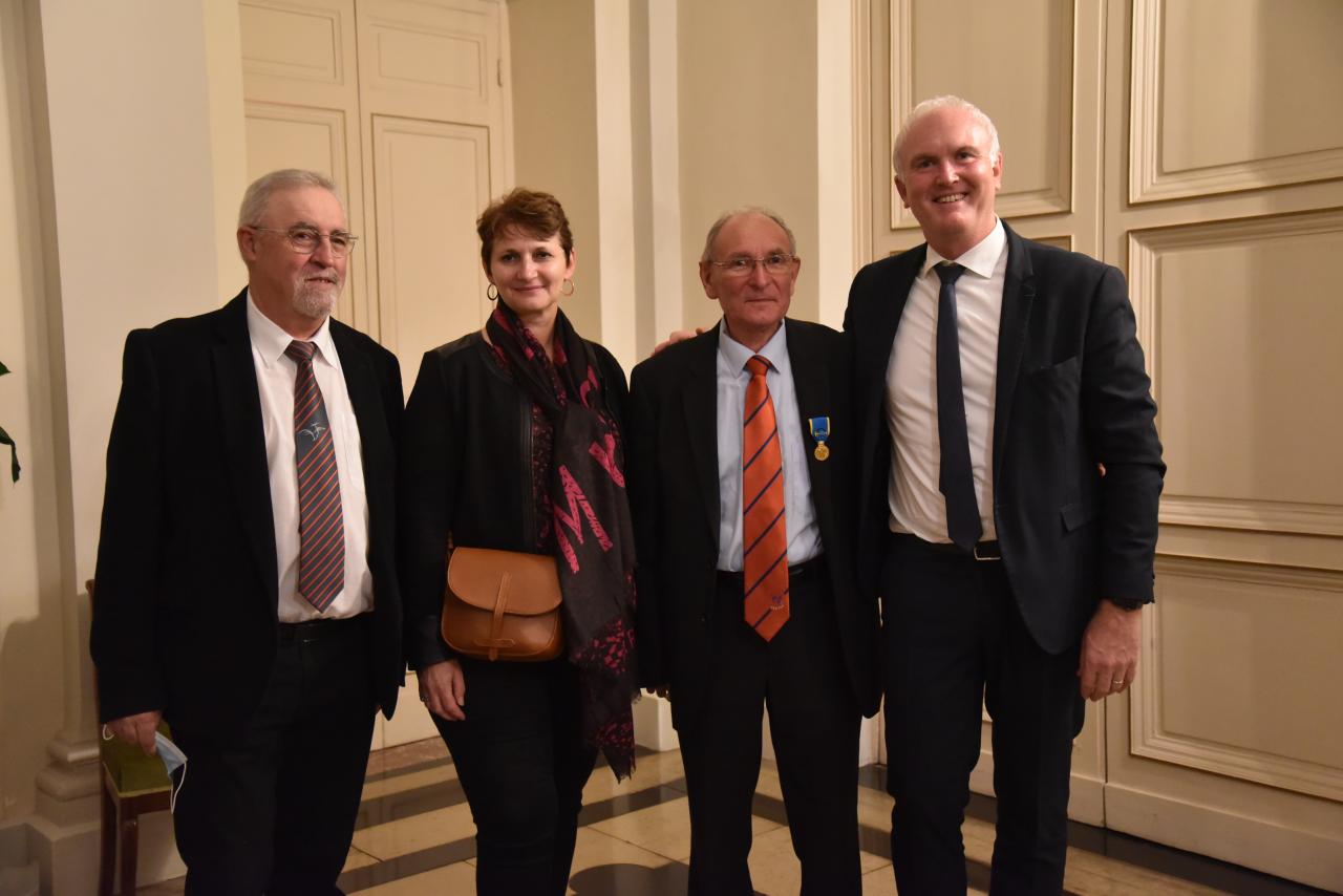 Daniel LABRUNE - Médaille d'or de la Jeunesse des Sports et de l'Engagement Associatif