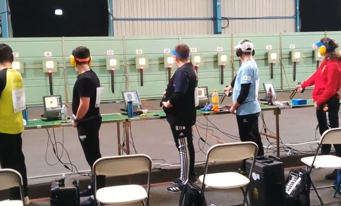 Thomas TRUFFIER du C.T. BRENNOU - Champion de France au Pistolet Standard 10 mètres