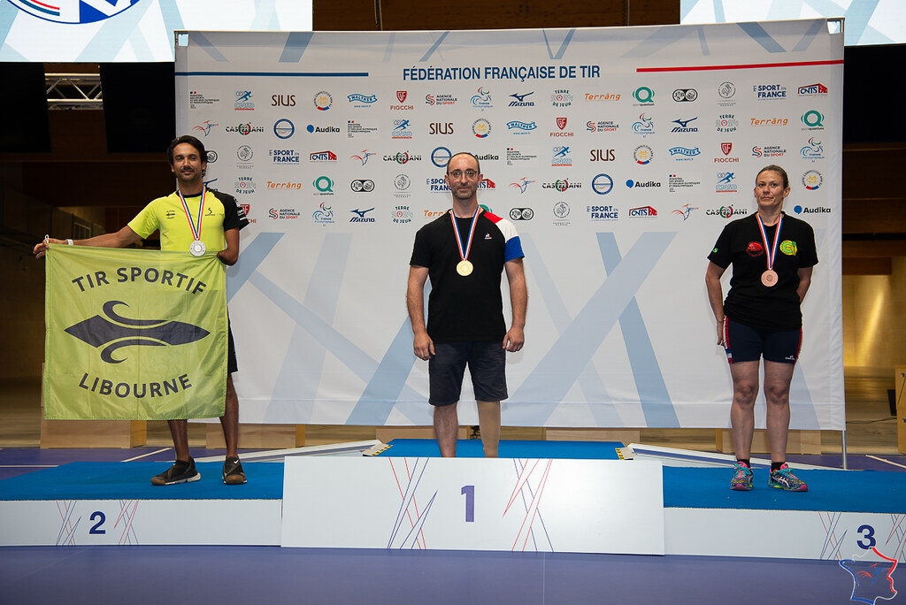 44 ème  Championnat de France 25/50/300m - Jérôme PERROCHON, Médaille d'Or