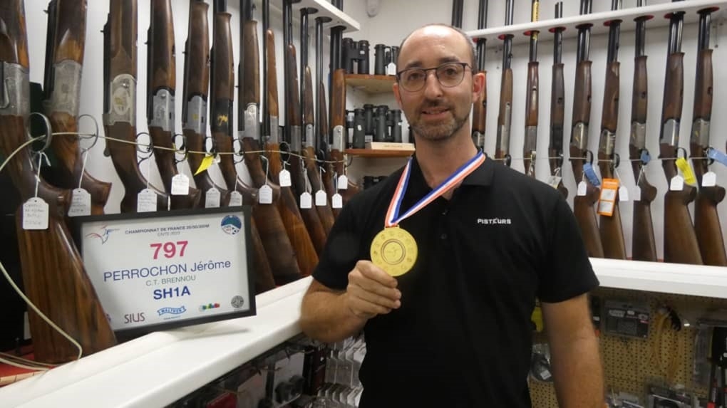 Dans la Nouvelle République - Para-tir : l’envolée de Jérôme Perrochon, du Blanc, double champion de France au pistolet