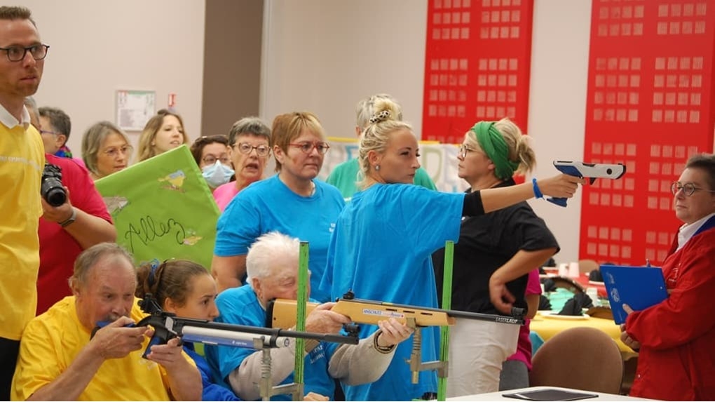 Dans le Nouvelle République - A Mézières-en-Brenne, ambiance de folie pour les Jeux olympiques des seniors