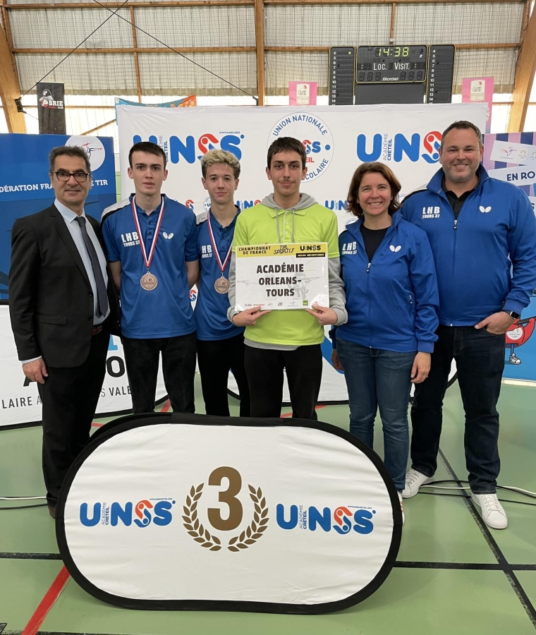 Une équipe régionale au Championnat de France UNSS à Brie Comte Robert